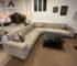 L-shaped sofa set 10 ft x 10 ft, solid kikar wood frame – Adil Furniture Sahiwal