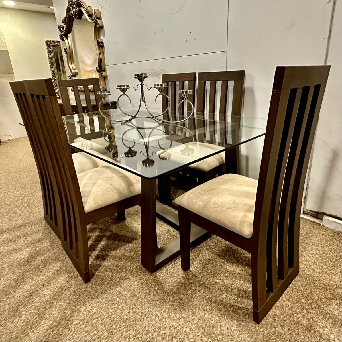 Glass Dinning 4 fit, 6 fit - Image 1