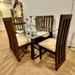 Glass Dinning 4 fit, 6 fit